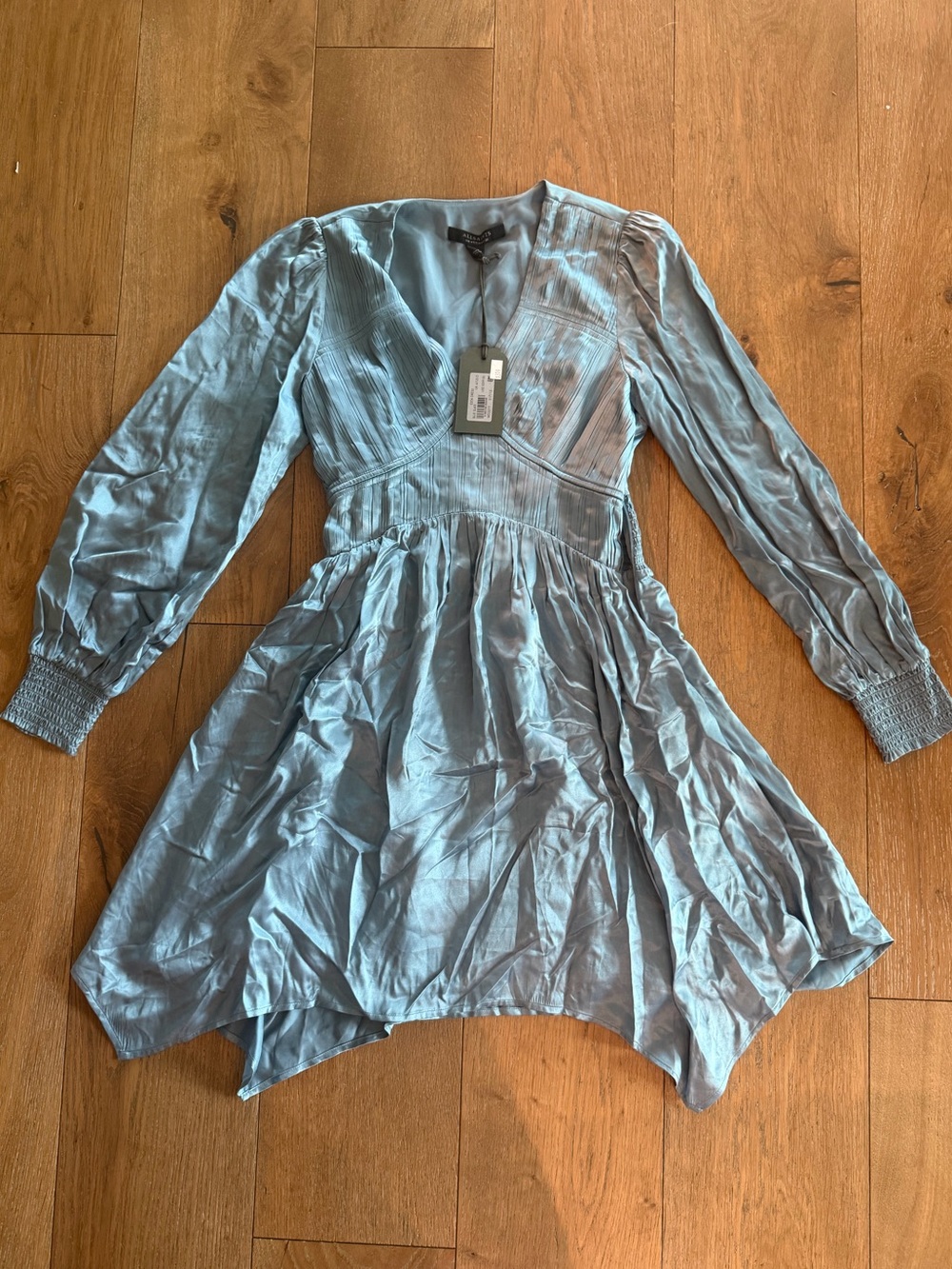 NWT All Saints Silk Dress